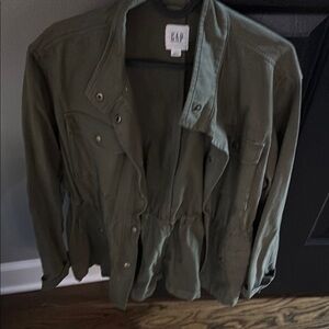 GAP Women’s Olive Green Jacket size L excellent condition